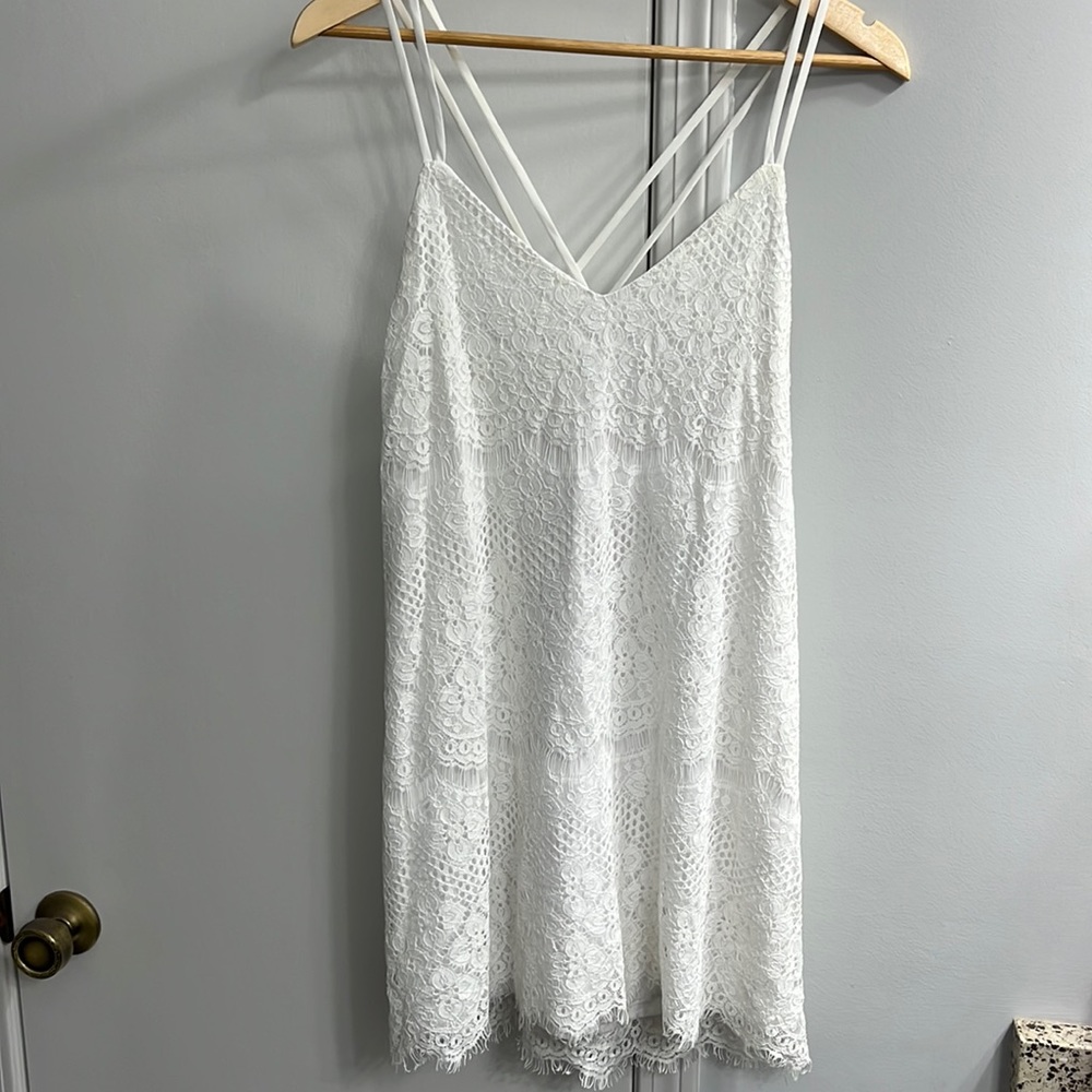 White Lace Dress